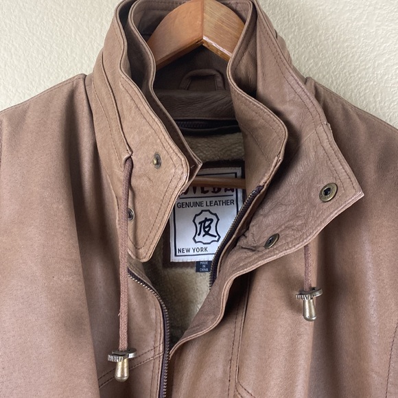 Wilda Jackets & Coats Vintage Leather Jacket Xxl Poshmark